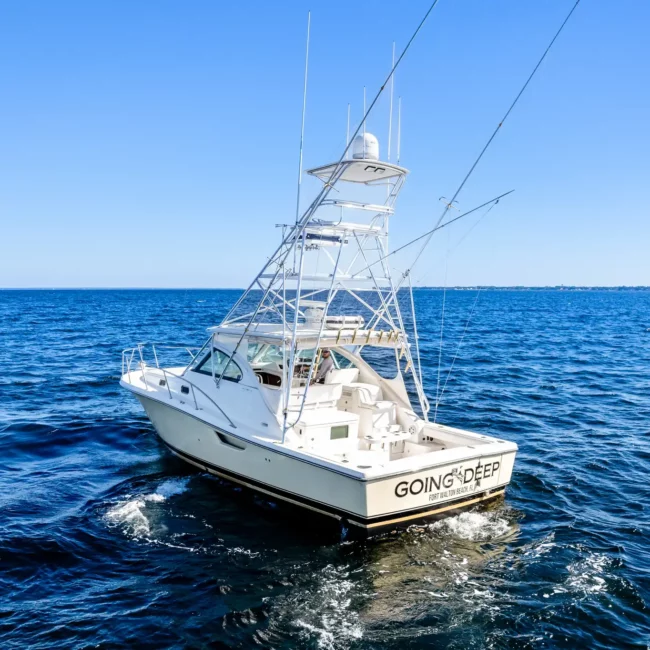 Sport Fishing Yacht-Drone Photography "Going Deep" Fort Walton Beach, Florida
