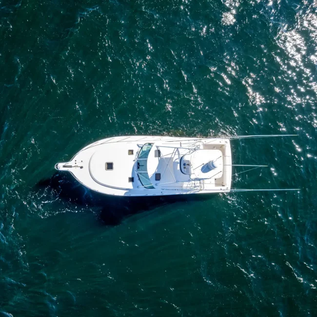 Sport Fishing Yacht-Drone Photography "Going Deep" Fort Walton Beach, Florida