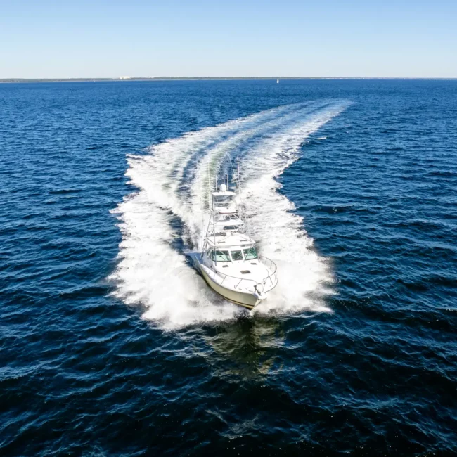 Sport Fishing Yacht-Drone Photography "Going Deep" Fort Walton Beach, Florida