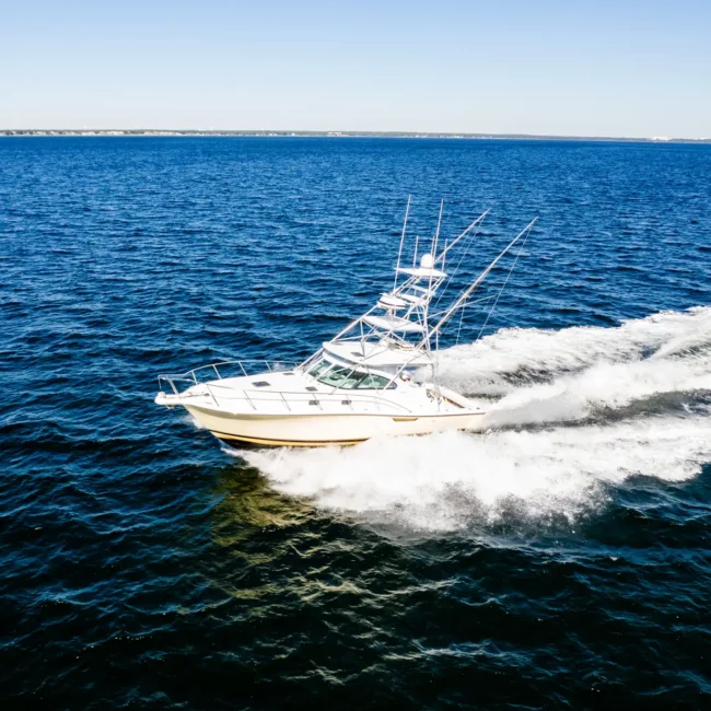 Sport Fishing Yacht-Drone Photography "Going Deep" Fort Walton Beach, Florida