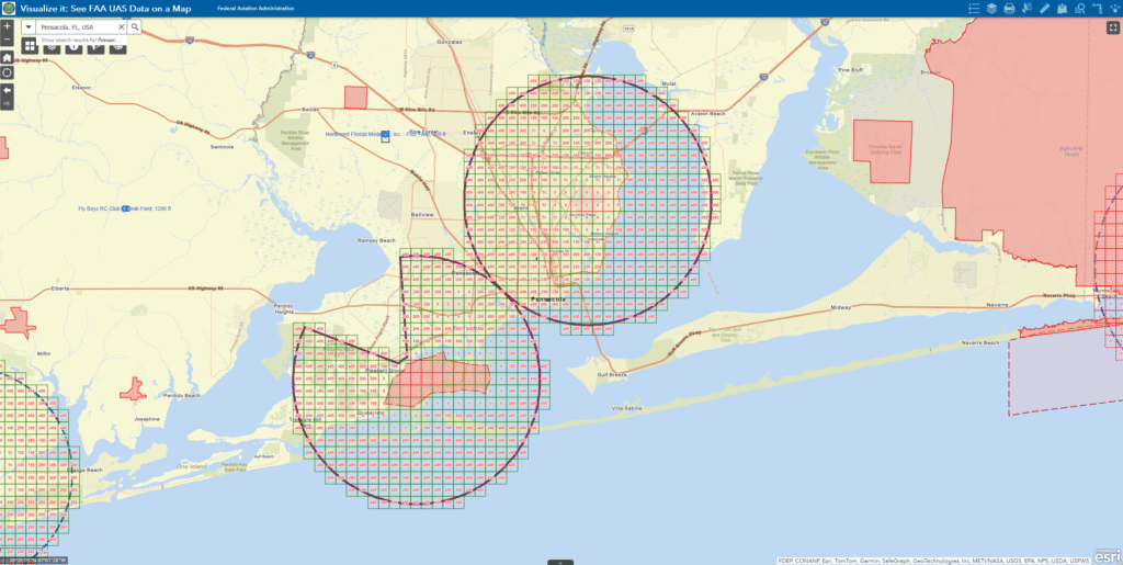 No-Fly Zones Around Pensacola: What Drone Clients Need to Know 1 Pensacola No Fly