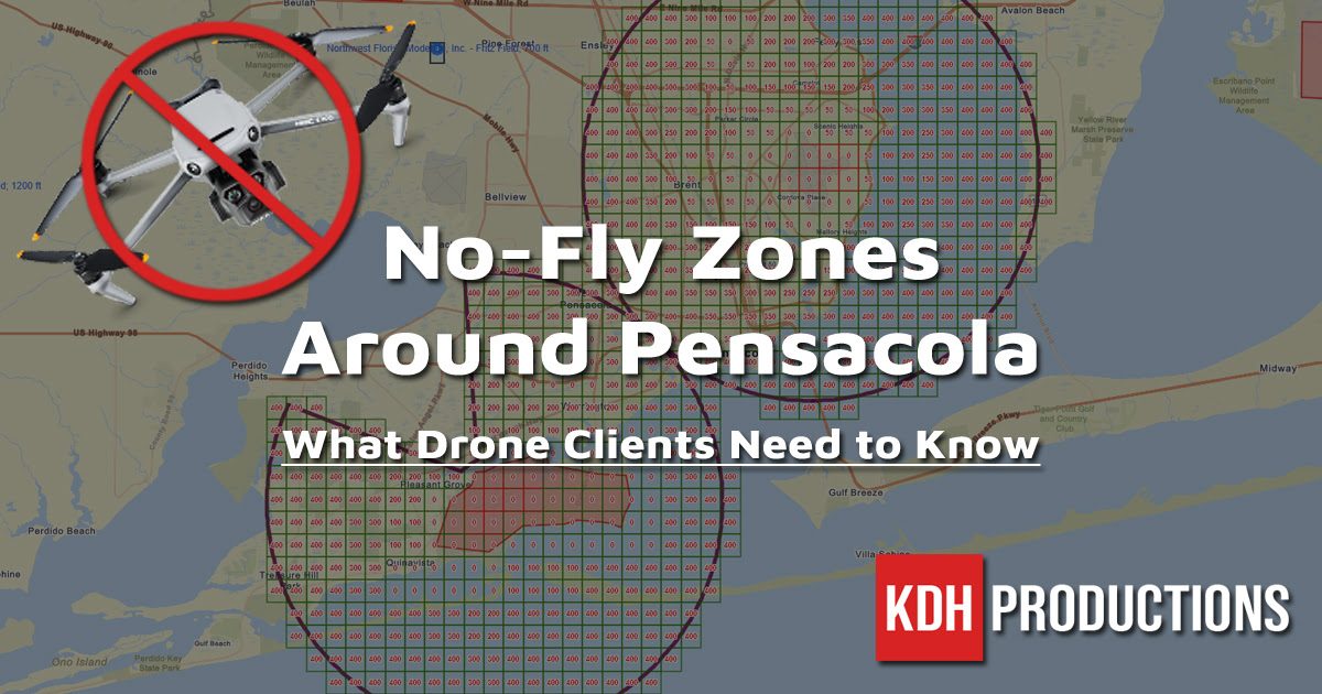 No-Fly Zones Around Pensacola: What Drone Clients Need to Know